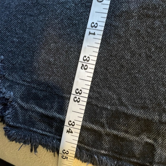 Mo&co. Black denim skirt - Picture 9 of 13